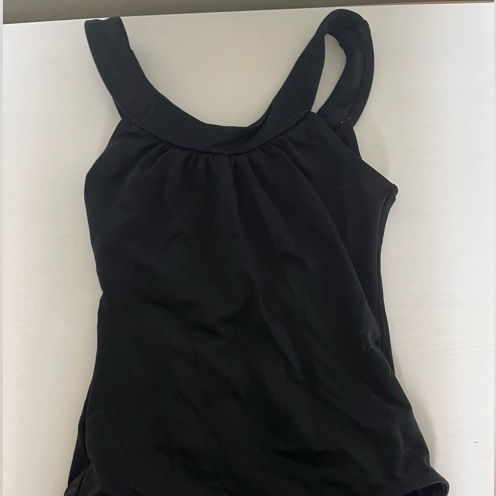Black Capezio dance leotard